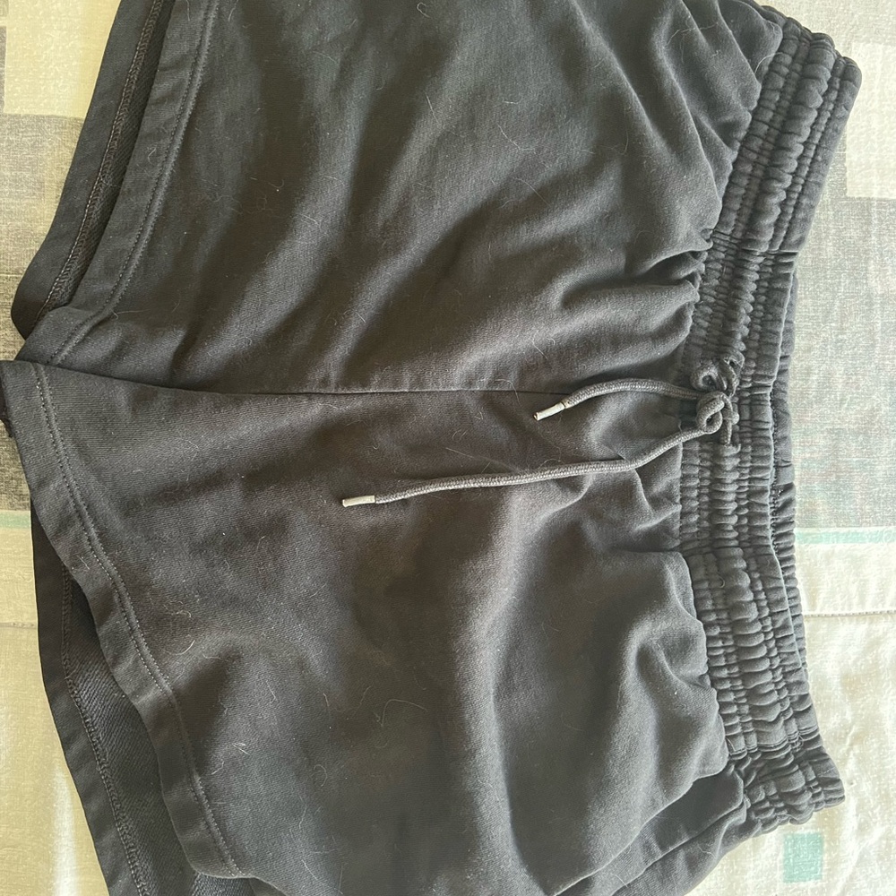 Black Drawstring Shorts